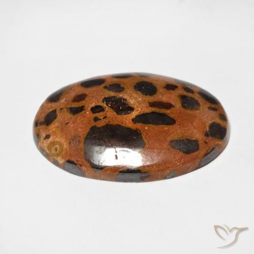 Jasper Gemstone in 25 x 18 mm (calibrated) Size for Sale, Jasper Stone in Multicolor Color