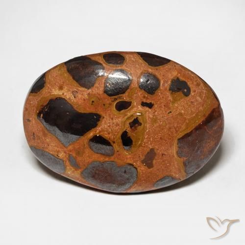 17.08ct Natural Multicolor Jasper, Oval, Opaque