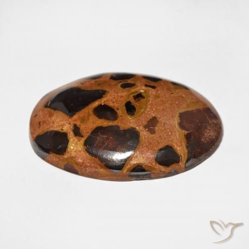 Jasper Gemstone in 25 x 18 mm (calibrated) Size for Sale, Jasper Stone in Multicolor Color