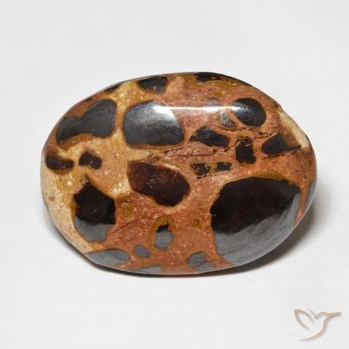15.22ct Natural Multicolor Jasper, Oval, Opaque