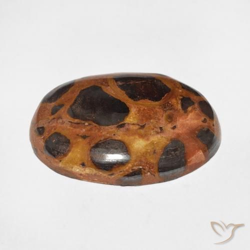 Jasper Gemstone in 23.8 x 18.3 mm Size for Sale, Jasper Stone in Multicolor Color