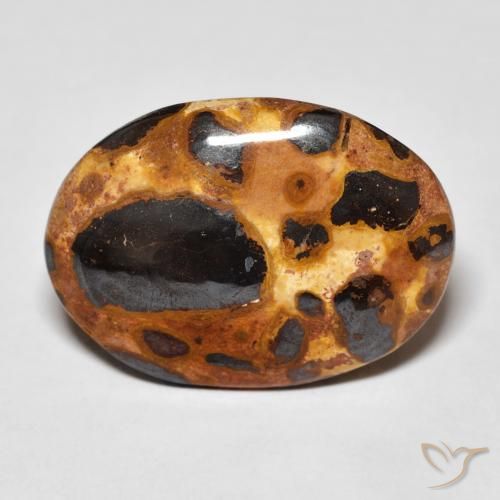 12.26ct Natural Multicolor Jasper, Oval, Opaque