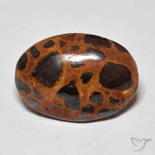 13.01ct Natural Multicolor Jasper, Oval, Opaque