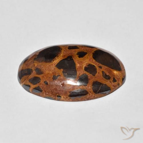 Jasper Gemstone in 22.3 x 16.1 mm Size for Sale, Jasper Stone in Multicolor Color