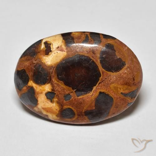14.20ct Natural Multicolor Jasper, Oval, Opaque