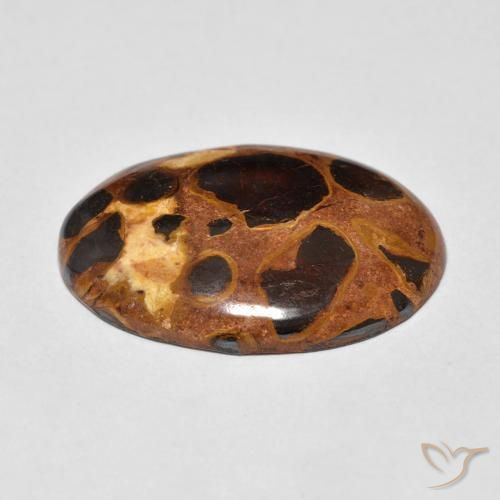 Jasper Gemstone in 23.8 x 17.9 mm Size for Sale, Jasper Stone in Multicolor Color