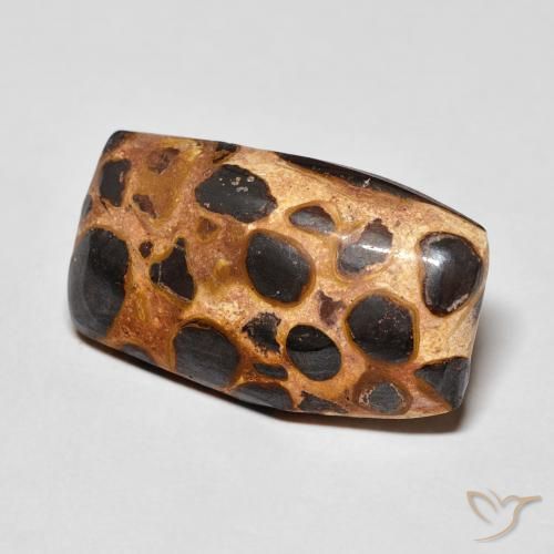 15.23 ct Multicolor Jasper Stone, Natural Jasper in Cushion Cabochon Shape for Sale