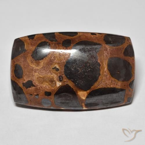 32.40ct Natural Multicolor Jasper, Cushion, Opaque