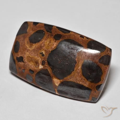 32.40 ct Multicolor Jasper Stone, Natural Jasper in Cushion Cabochon Shape for Sale