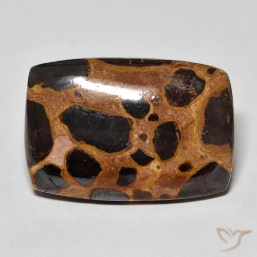 18.44ct Natural Multicolor Jasper, Cushion, Opaque