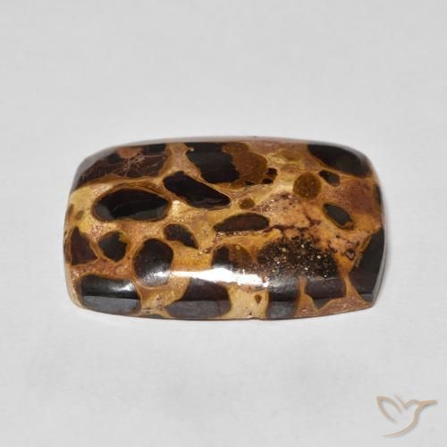 Jasper Gemstone in 22.9 x 17.6 mm Size for Sale, Jasper Stone in Multicolor Color