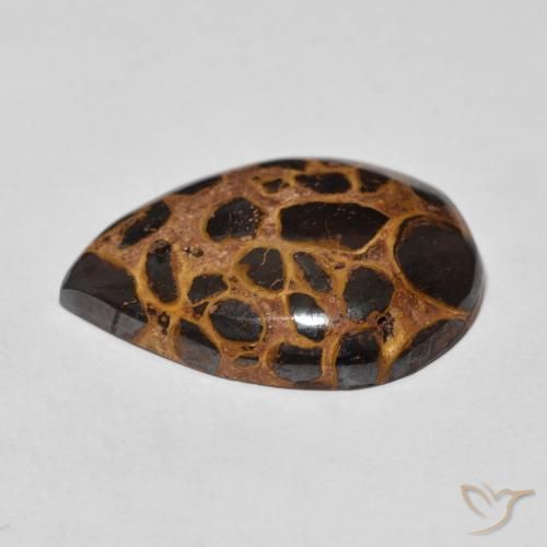 Jasper Gemstone in 23.4 x 17.5 mm Size for Sale, Jasper Stone in Multicolor Color