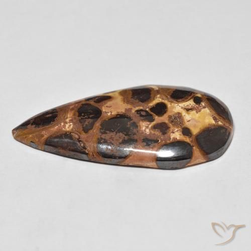 Jasper Gemstone in 32.3 x 16.9 mm Size for Sale, Jasper Stone in Multicolor Color