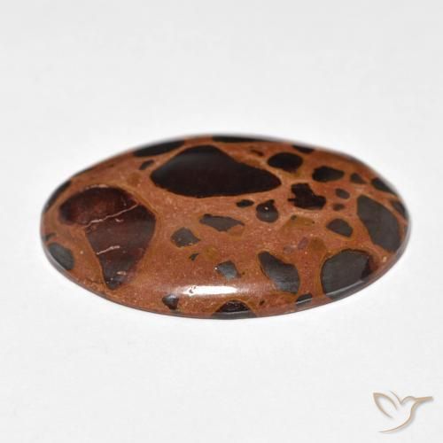 Jasper Gemstone in 32.4 x 23.5 mm Size for Sale, Jasper Stone in Multicolor Color