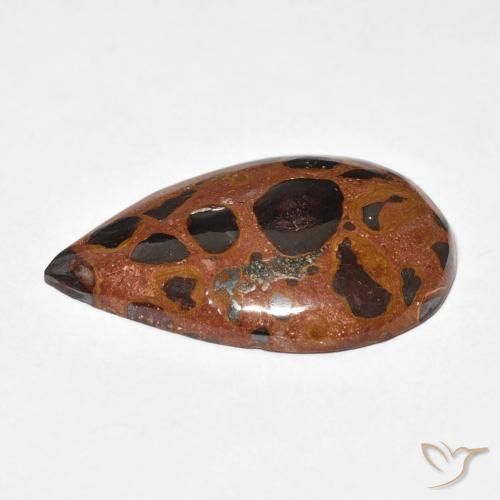 Jasper Gemstone in 27 x 18.4 mm Size for Sale, Jasper Stone in Multicolor Color