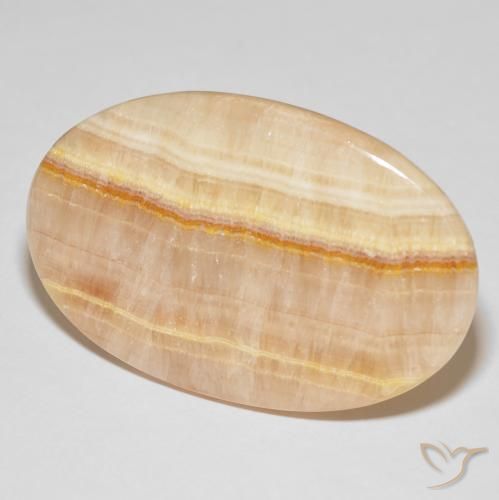 63.49 ct Multicolor Jasper Stone, Natural Jasper in Oval Cabochon Shape for Sale