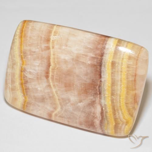 136.79 ct Multicolor Jasper Stone, Natural Jasper in Cushion Cabochon Shape for Sale