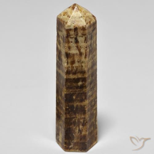37.83 ct Multicolor Jasper Stone, Natural Jasper in Pencil Cut Shape for Sale