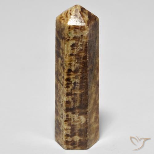 31.86 ct Multicolor Jasper Gemstone, Jasper Gem in Pencil Cut Shape for Sale.