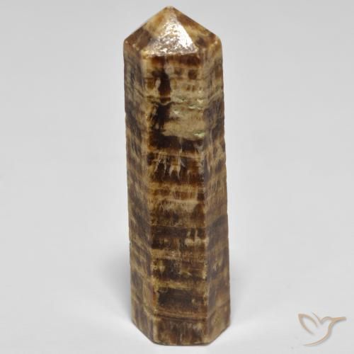 35.46 ct Multicolor Jasper Stone, Natural Jasper in Pencil Cut Shape for Sale