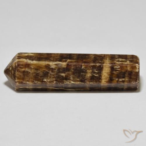 27.74 ct Multicolor Jasper Gemstone, Jasper Gem in Pencil Cut Shape for Sale.