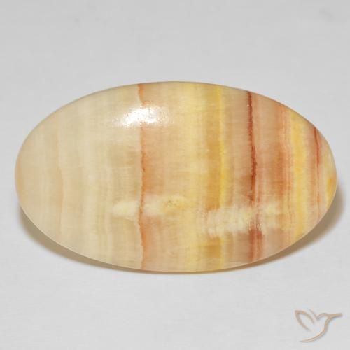59.97ct Natural Multicolor Jasper, Oval, Opaque, Photo A