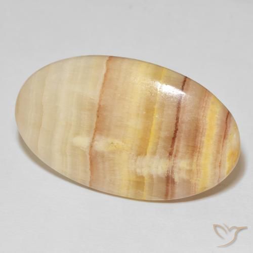 59.97 ct Multicolor Jasper Stone, Natural Jasper in Oval Cabochon Shape for Sale