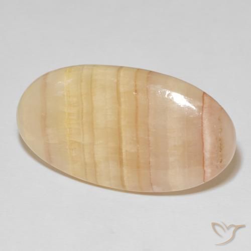 49.96 ct Multicolor Jasper Stone, Natural Jasper in Oval Cabochon Shape for Sale