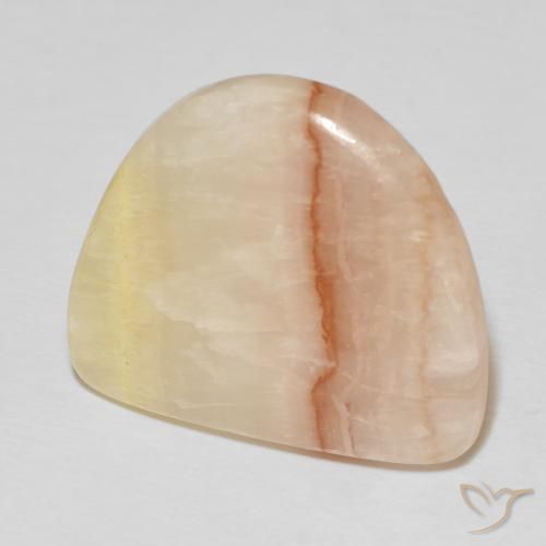23.30 ct Multicolor Jasper Stone, Natural Jasper in Half Moon Cabochon Shape for Sale