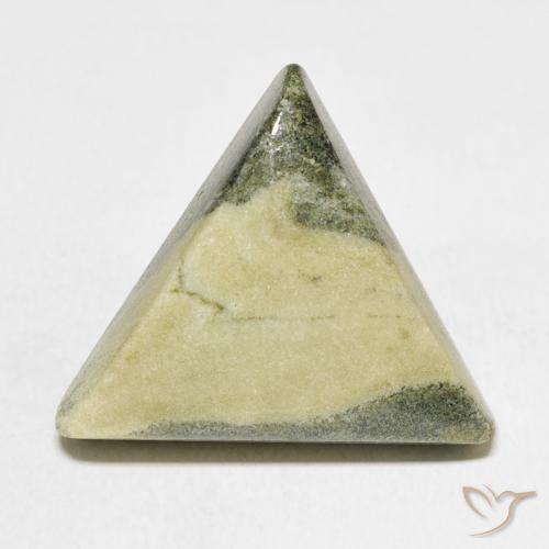 20.82ct Natural Multicolor Jasper, Trillion, Opaque