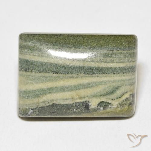 28.06ct Natural Multicolor Jasper, Baguette, Opaque