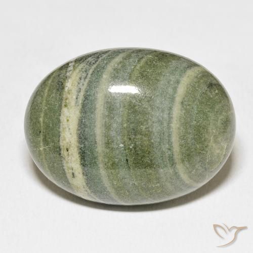 46.02ct Natural Multicolor Jasper, Oval, Opaque