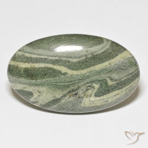 50.14ct Natural Multicolor Jasper, Oval, Opaque