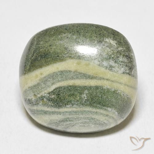 30.35ct Natural Multicolor Jasper, Cushion, Opaque