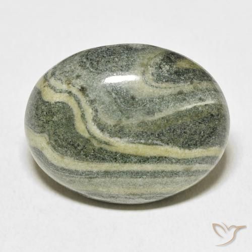 29.14ct Natural Multicolor Jasper, Oval, Opaque
