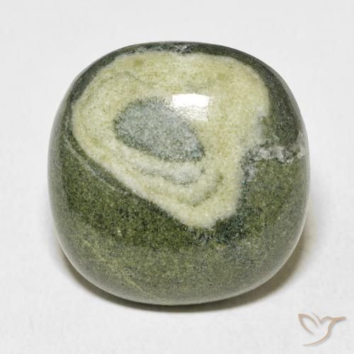 25.13ct Natural Multicolor Jasper, Cushion, Opaque