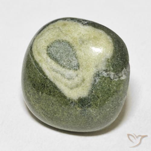 25.13 ct Multicolor Jasper Stone, Natural Jasper in Cushion Cabochon Shape for Sale