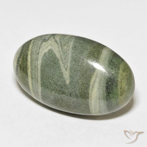 51.48 ct Multicolor Jasper Stone, Natural Jasper in Oval Cabochon Shape for Sale