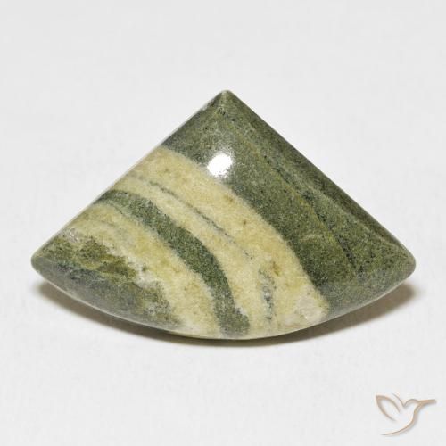 19.98ct Natural Multicolor Jasper, Trillion, Opaque