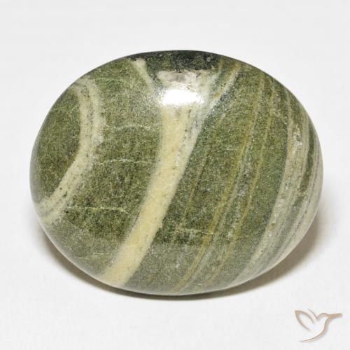 41.90ct Natural Multicolor Jasper, Oval, Opaque