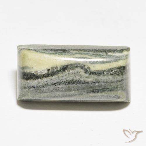 20.75ct Natural Multicolor Jasper, Baguette, Opaque