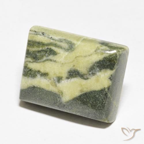 24.15 ct Multicolor Jasper Stone, Natural Jasper in Baguette Cabochon Shape for Sale