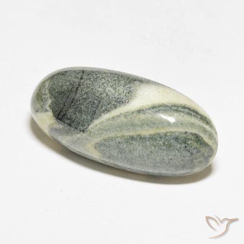19.10 ct Multicolor Jasper Stone, Natural Jasper in Oval Cabochon Shape for Sale