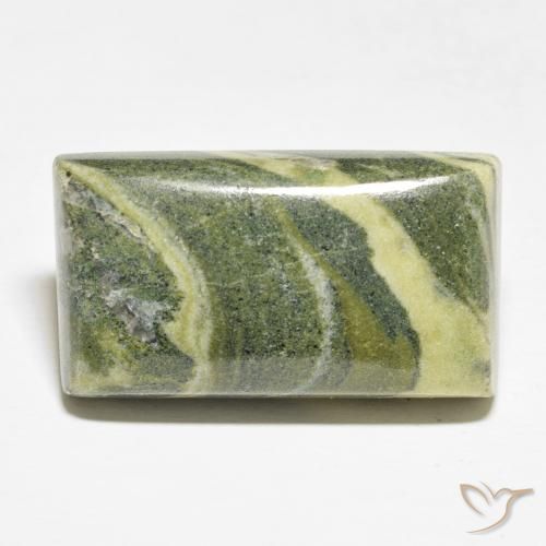 36.42ct Natural Multicolor Jasper, Baguette, Opaque