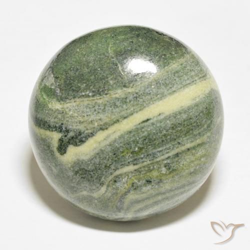46.03ct Natural Multicolor Jasper, Round, Opaque, Photo A