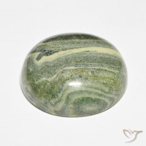 Jasper Gemstone in 24.6 mm Size for Sale, Jasper Stone in Multicolor Color