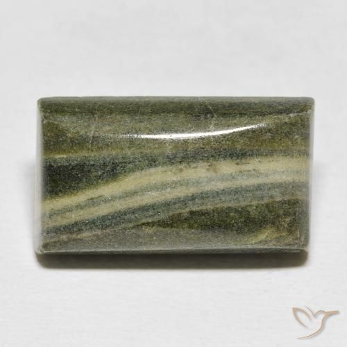 17.48ct Natural Multicolor Jasper, Baguette, Opaque
