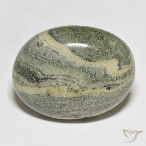23.81ct Natural Multicolor Jasper, Oval, Opaque