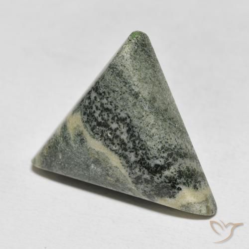 18.13 ct Multicolor Jasper Stone, Natural Jasper in Trillion Cabochon Shape for Sale