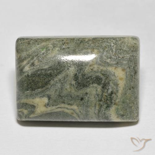 35.49ct Natural Multicolor Jasper, Baguette, Opaque